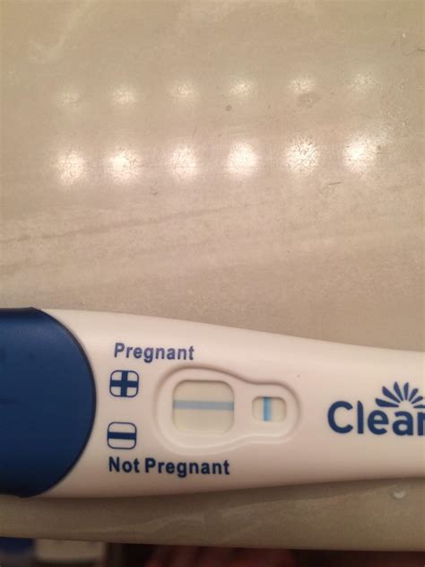 negative pregnancy test but not positive